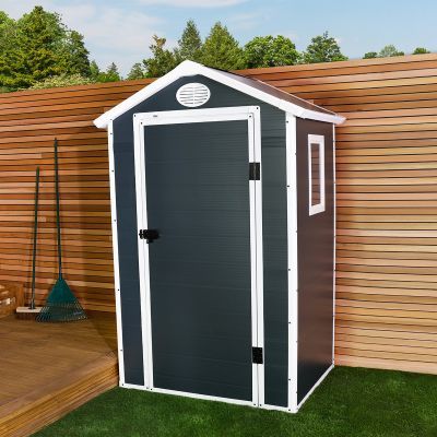 Plastic Storage Shed 4.4ft x 3.4ft