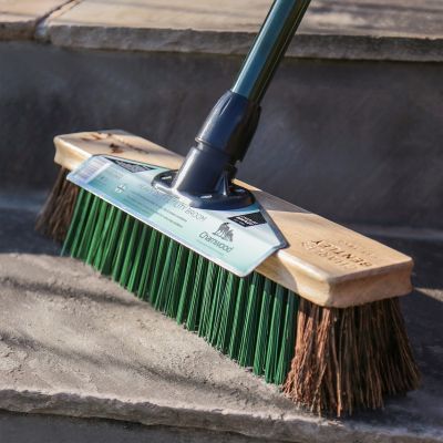 16" Utility Broom with Scraper FSC® Certified