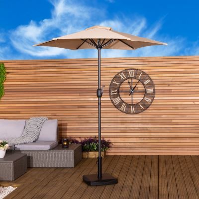 2m Patio Market Garden Parasol