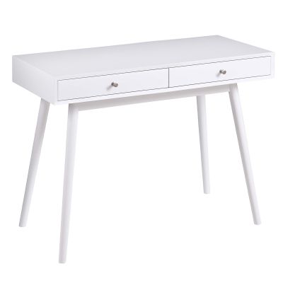 Oslo 2 Drawer Console Table Matte White