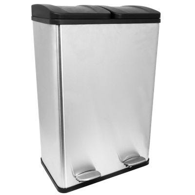 2 Compartment Recycle Bin 60L